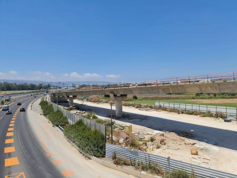 קריית אתא מדידות רכבת קלה