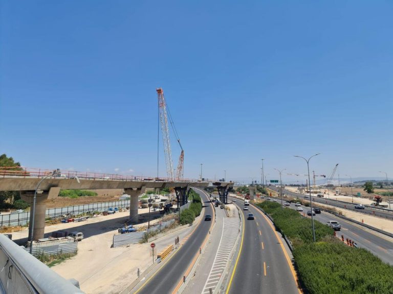 פרויקט מדידות קריית אתא רכבת קלה על ידי גאוטופ